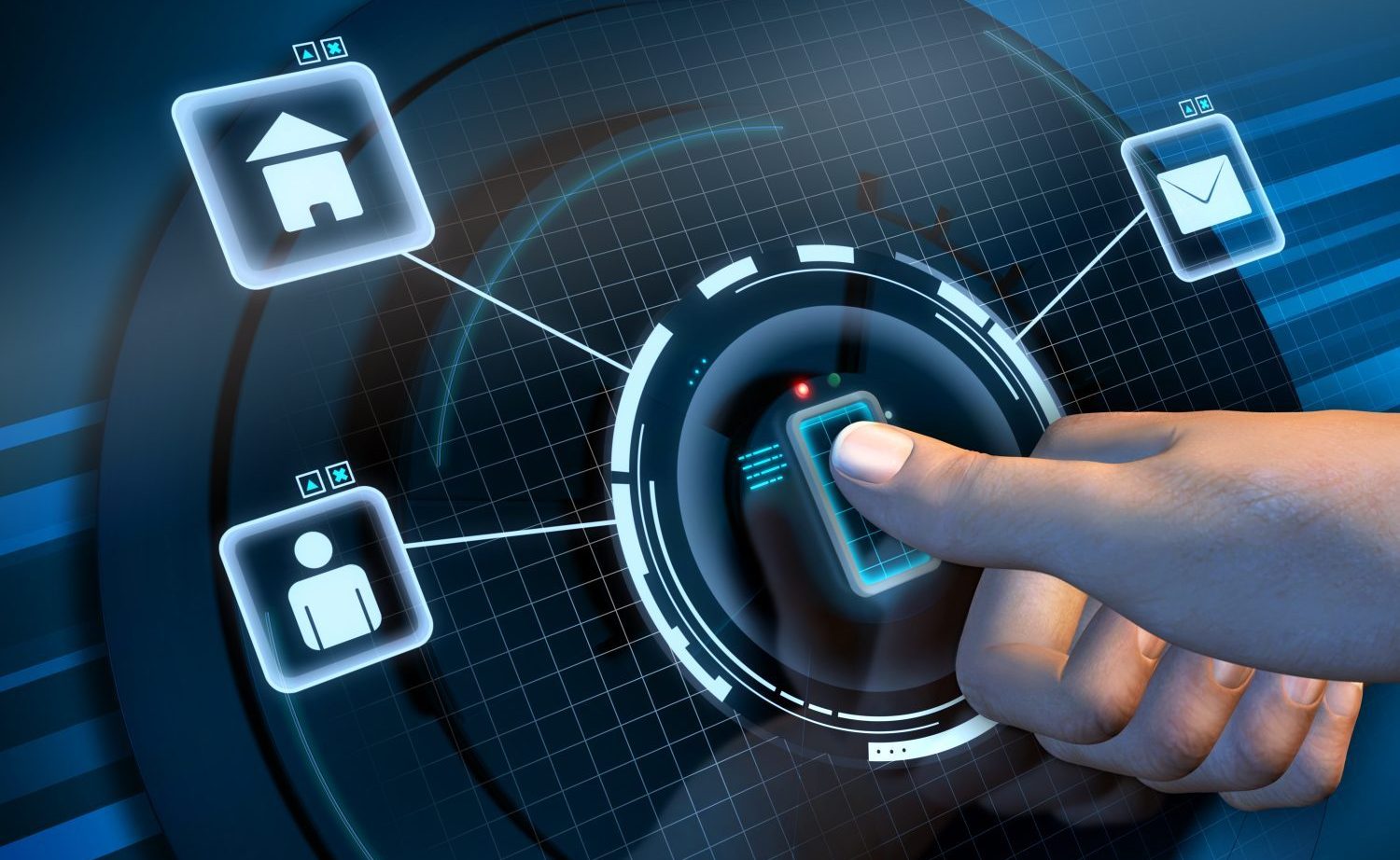 Fingerprint biometric system installtion